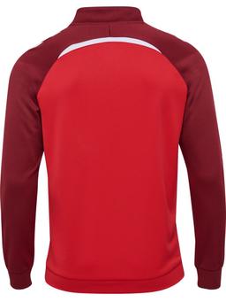 HUMMEL Mikina hmlLEAD 2.0 TRACK ZIP JACKET true red maroon - 223773-3713-116 