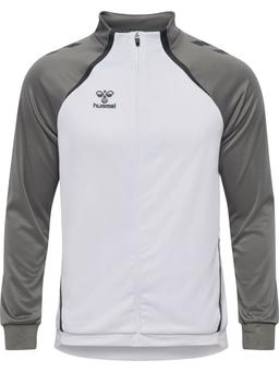 HUMMEL Mikina hmlLEAD 2.0 TRACK ZIP JACKET white steel gray - 223773-9396-116