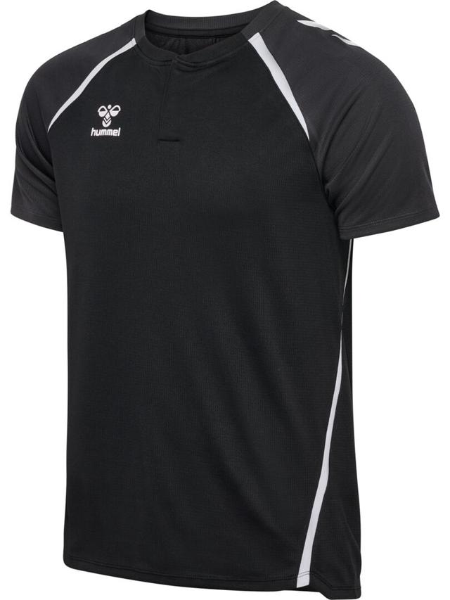 HUMMEL Polokošeľa hmlLEAD 2.0 POLO black asphalt - 223756-1006-S