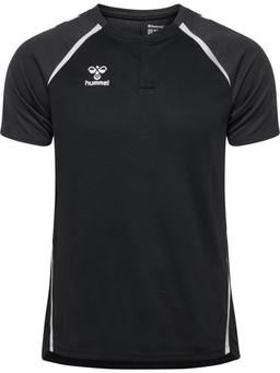 HUMMEL Polokošeľa hmlLEAD 2.0 POLO black asphalt - 223756-1006-S