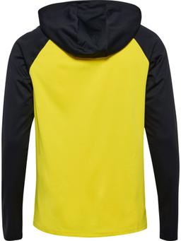 HUMMEL Mikina hmlLEAD 2.0 ZIP HOODIE blazing yellow black - 223760-5800-116 