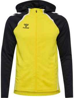 HUMMEL Mikina hmlLEAD 2.0 ZIP HOODIE blazing yellow black - 223760-5800-116 