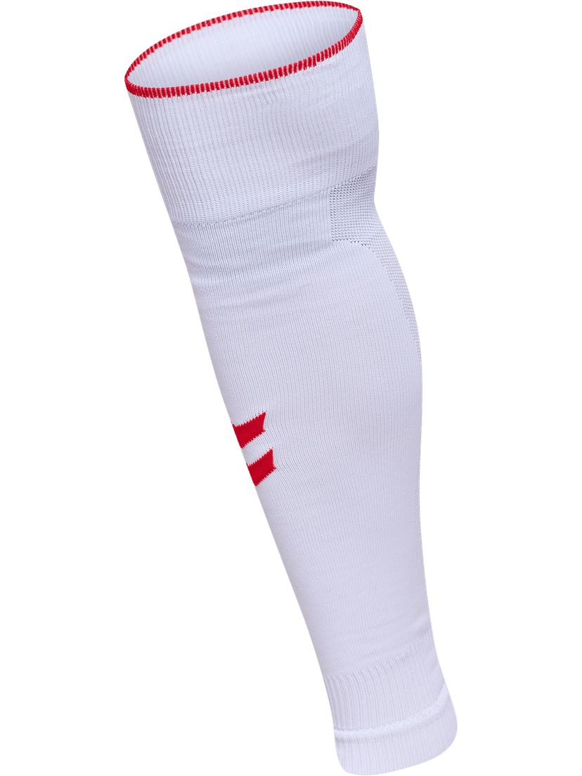 Futbalové štucne hmlCORE FOOTBALL TUBE white true red - 226909-9402-junior