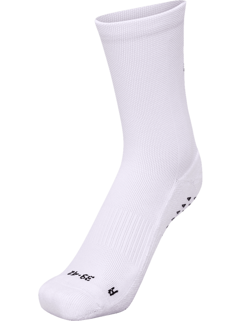 Športové ponožky hmlESSENTIAL GRIP SOCKS white black - 226915-9124-35