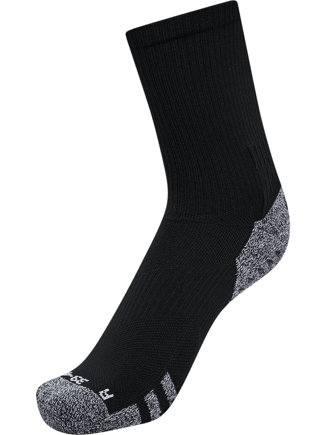Športové ponožky hmlPRO GRIP SOCKS black white - 226914-2114-35