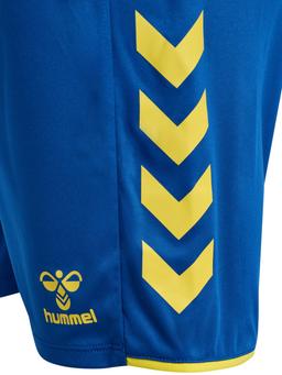HUMMEL Trenky hmlCORE 2.0 SHORTS TRUE BLUE/BLAZING YELLOW - 230830-8606-116