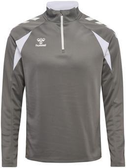 HUMMEL mikina hmlcore 2.0 half zip STEEL GRAY/WHITE - 230833-1299-128