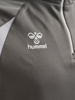 HUMMEL mikina hmlcore 2.0 half zip STEEL GRAY/WHITE - 230833-1299-128