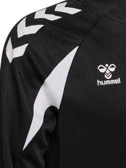 HUMMEL mikina hmlcore 2.0 half zip BLACK/WHITE - 230833-2114-128