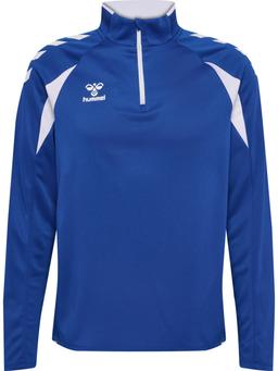 HUMMEL mikina hmlcore 2.0 half zip TRUE BLUE/WHITE - 230833-7691-128