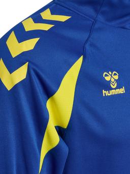 HUMMEL mikina hmlcore 2.0 half zip TRUE BLUE/BLAZING YELLOW - 230833-8606-128