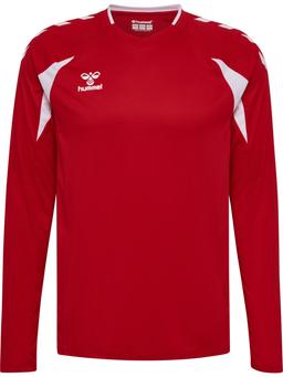 HUMMEL dres hmlCORE 2.0 JERSEY L/S TRUE RED/WHITE - 230840-3946-116