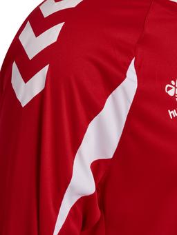 HUMMEL dres hmlCORE 2.0 JERSEY L/S TRUE RED/WHITE - 230840-3946-116