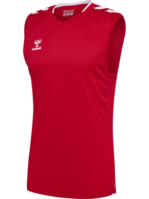 HUMMEL dres hmlCORE 2.0 JERSEY S/L TRUE RED/WHITE - 230841-3946-S