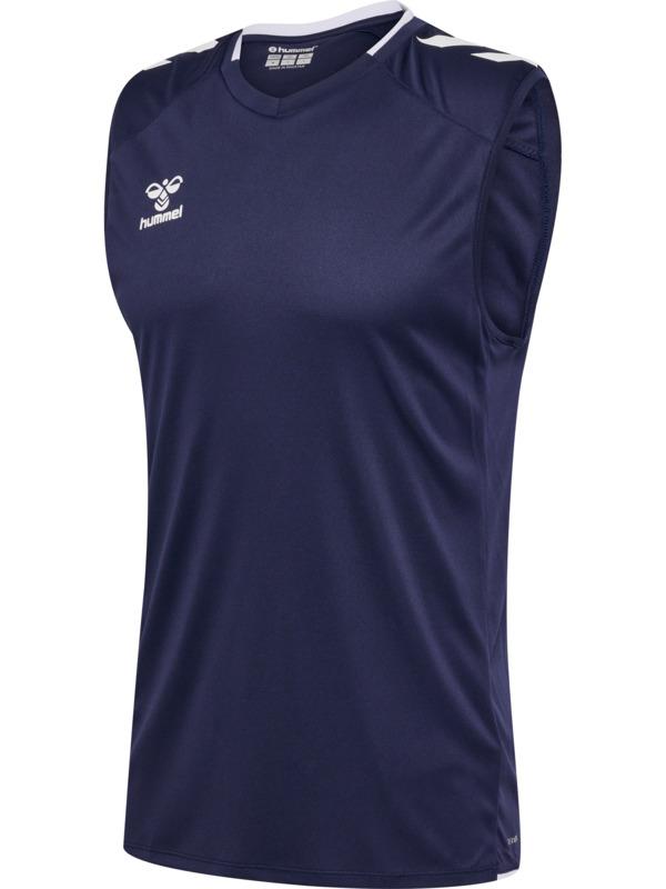 HUMMEL dres hmlCORE 2.0 JERSEY S/L MARINE/WHITE - 230841-7929-S