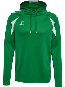 HUMMEL mikina hmlCORE 2.0 HOODIE JELLY BEAN/WHITE - 230857-6129-116