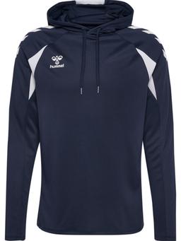 HUMMEL mikina hmlCORE 2.0 HOODIE MARINE/WHITE - 230857-7929-116