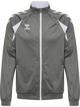 HUMMEL mikina hmlCORE 2.0 TRACK ZIP JACKET STEEL GRAY/WHITE - 230860-1299-116