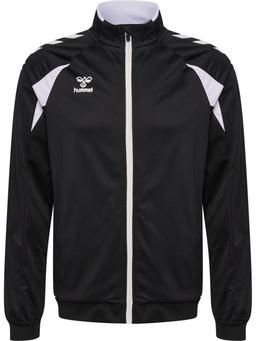 HUMMEL mikina hmlCORE 2.0 TRACK ZIP JACKET BLACK/WHITE - 230860-2114-116