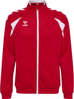 HUMMEL mikina hmlCORE 2.0 TRACK ZIP JACKET TRUE RED/WHITE - 230860-3946-116