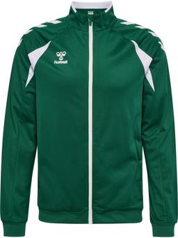 HUMMEL mikina hmlCORE 2.0 TRACK ZIP JACKET EVERGREEN/WHITE - 230860-6131-116