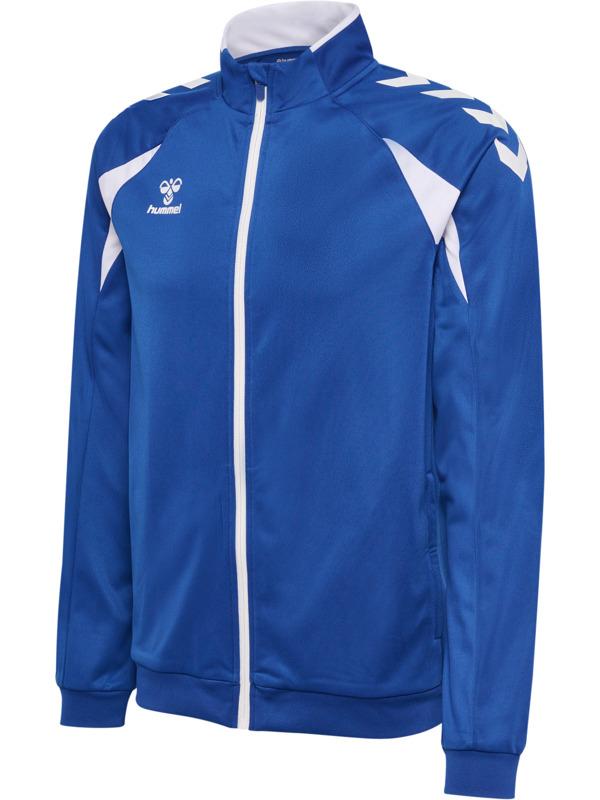 HUMMEL mikina hmlCORE 2.0 TRACK ZIP JACKET TRUE BLUE/WHITE - 230860-7691-116