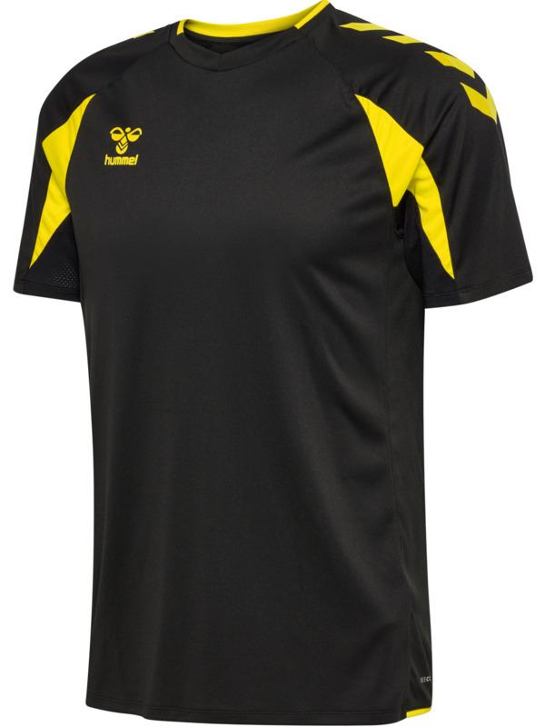 HUMMEL dres HMLCORE 2.0 JERSEY BLACK/YELLOW - 230826-5138-116