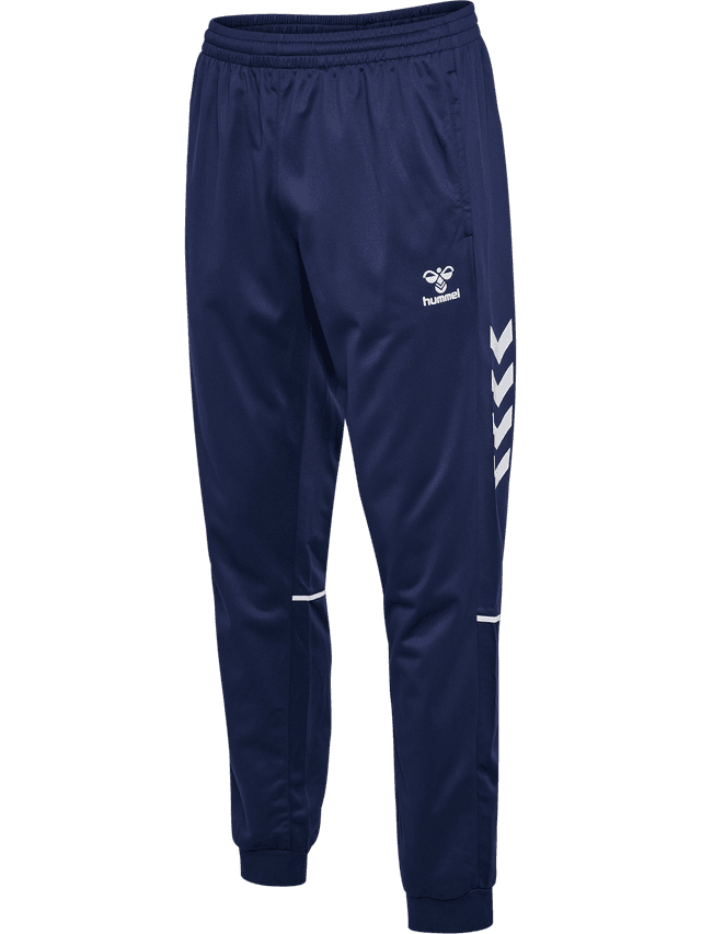 HUMMEL Tepláky hmlCORE 2.0 TRACK PANTS MARINE/WHITE - 230865-7929-116