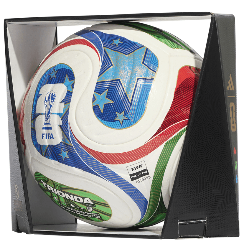 Zápasová lopta adidas WORLD CUP 2026 - TRIONDA PRO - JD8021-5