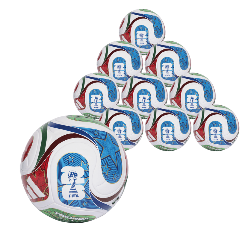 Tréningová lopta adidas WORLD CUP 2026 - TRIONDA LEAGUE - sada 10 ks - JD8030-4-sada10