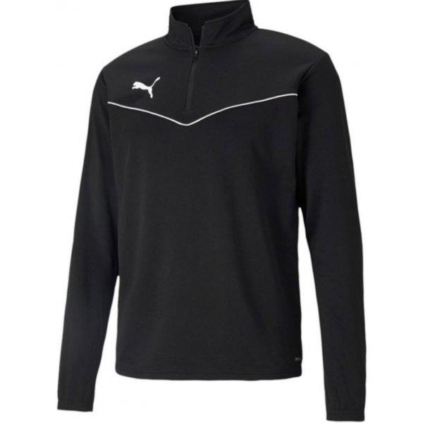 Mikina Puma teamRISE 1 4 Zip Top Jr - 4063697242227
