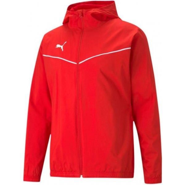 Bunda s kapucňou Puma teamRISE All Weather Jkt Jr - 4063697343108