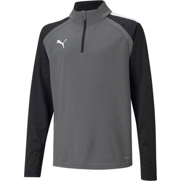 Tričko s dlhým rukávom Puma  teamLIGA 1/4 Zip Top Kids - 4063699455687