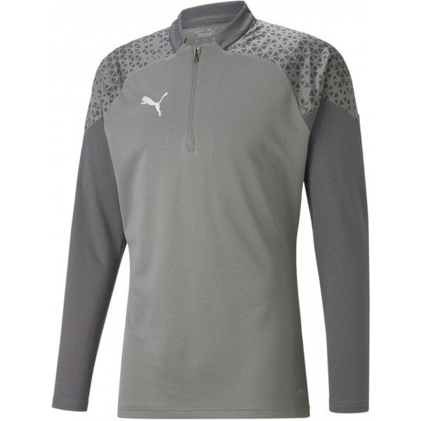 Tričko s dlhým rukávom Puma  teamCUP Training 1/4 Zip Top - 4065453650871