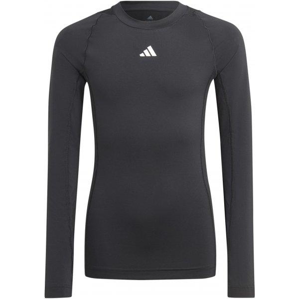 Tričko s dlhým rukávom adidas  Techfit AEROREADY Long Sleeve Kids - 4066755285112