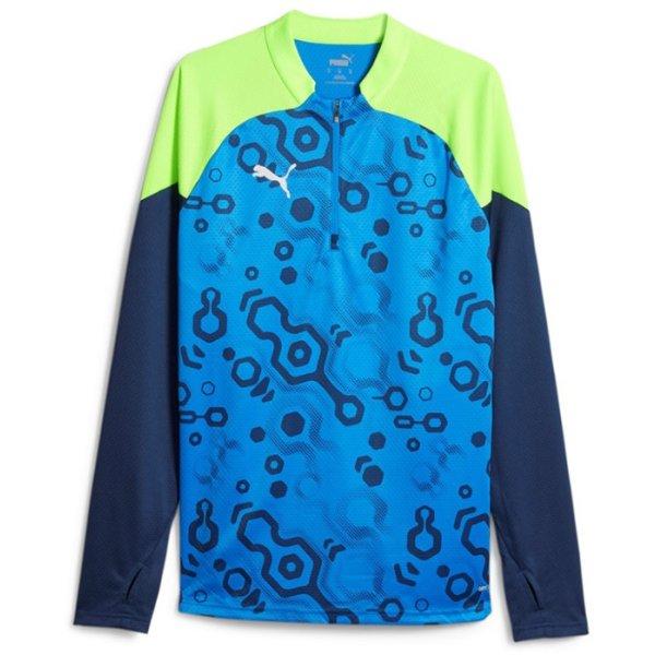 Tričko s dlhým rukávom Puma individualCUP 1/4 Zip Top - 4099683486771