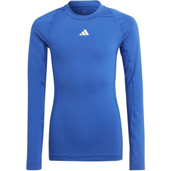 Tričko s dlhým rukávom adidas  Techfit AEROREADY Long Sleeve Kids - 4066755296569
