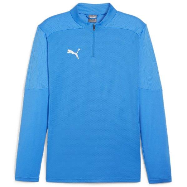 Tričko s dlhým rukávom Puma teamFINAL Training 1/4 Zip Top - 4099686804473