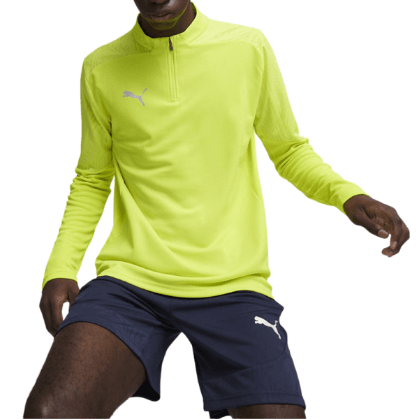 Tričko s dlhým rukávom Puma teamFINAL Training 1/4 Zip Top - 4099686797553