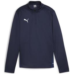 Tričko s dlhým rukávom Puma teamGOAL Training 1/4 Zip Top Jr - 4099686742829