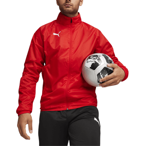 Bunda s kapucňou Puma teamGOAL All Weather Jacket - 4099685540778