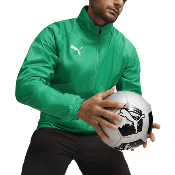 Bunda s kapucňou Puma teamGOAL All Weather Jacket - 4099686836948