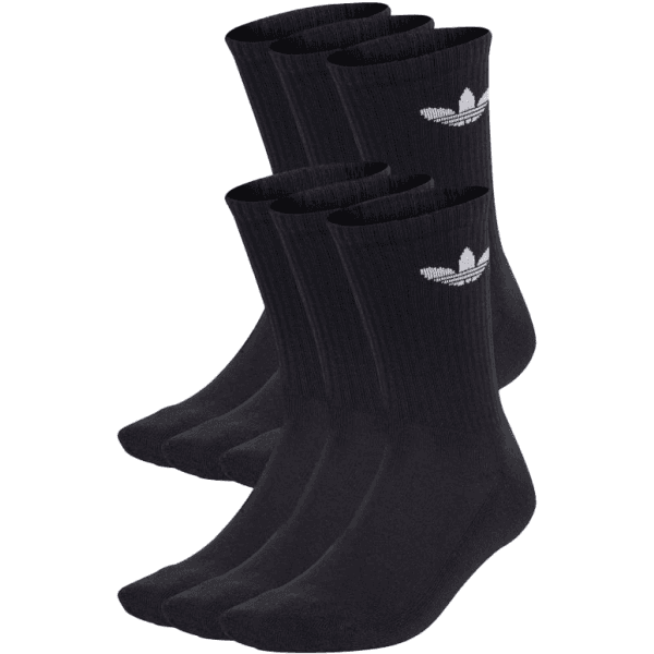 Ponožky adidas TREFOIL CUSHION CREW 6 pcs - 4066759856912