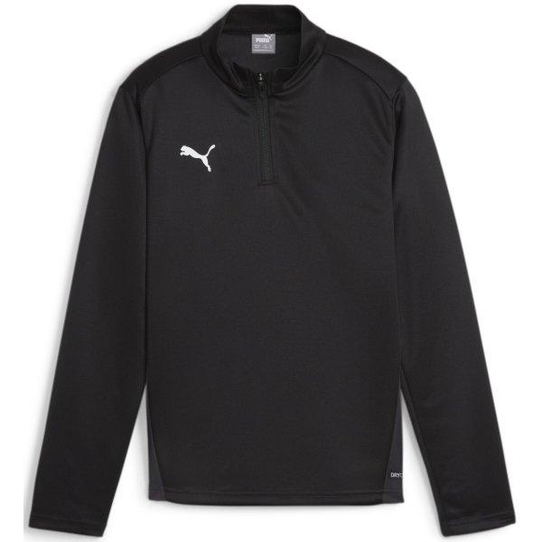 Tričko s dlhým rukávom Puma teamGOAL Training 1/4 Zip Top Jr - 4099686741693