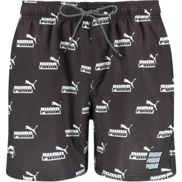 Plavky Puma  Badehose Schwarz Weiss F001 - 8720245052016