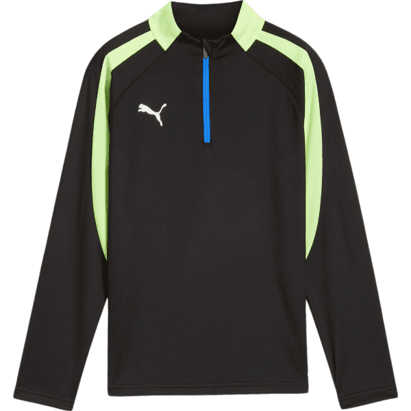 Tričko s dlhým rukávom Puma IndividualLIGA 1/4 Zip Top Kids - 4067981619108