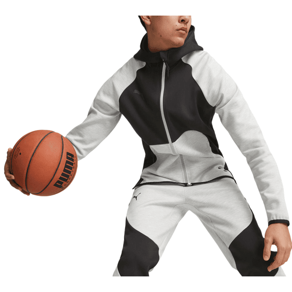 Bunda s kapucňou Puma Hoops Team Dime Jacket - 4099683743089