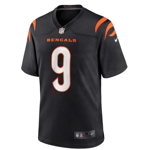 Dres Nike  NFL Cincinnati Bengals JB 9 H Jersey - 195135469669