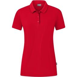 Polokošele JAKO Organic Stretch Polo Shirt Rot F100 - 4059562462944