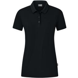 Polokošele JAKO Organic Stretch Polo Shirt Schwarz F800 - 4059562463583